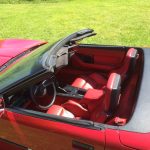 Corvette C4 convertible 1986 innvendig