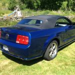 Ford mustang cab oppe