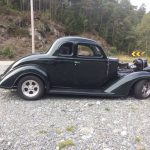 Plymouth Business coupe rod 1936 uten panser