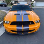 GT shelby 2007 orange front